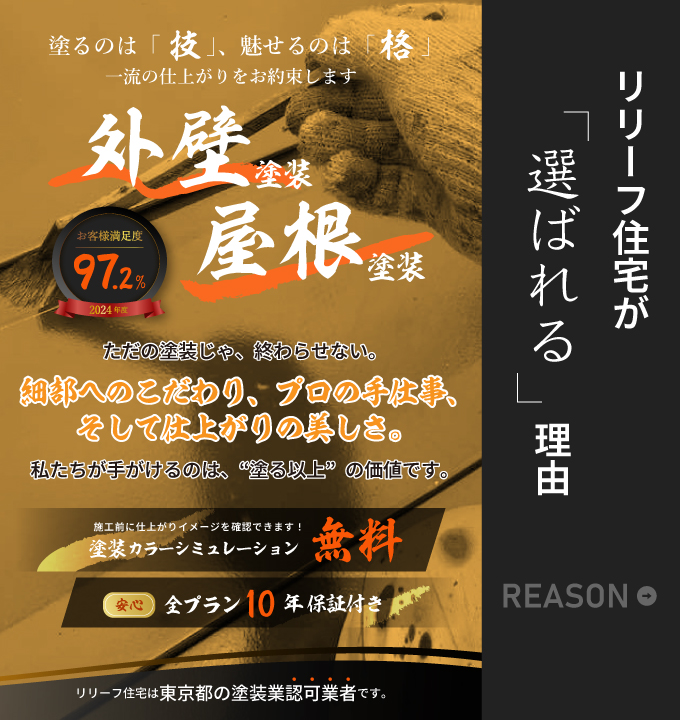 リリーフ住宅が選ばれる理由