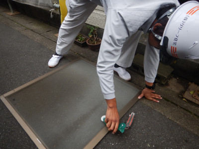 網戸張り替え