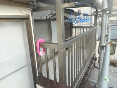 ベランダ交換工事