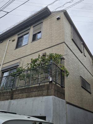 外壁塗装　リリーフ住宅　世田谷区外壁塗装　ランデックスコート　ガスケット