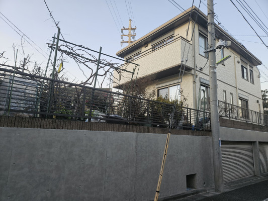 外壁塗装　リリーフ住宅　世田谷区外壁塗装　ランデックスコート　ガスケット