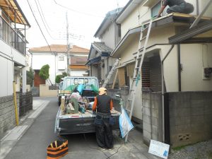 屋根カバー　カバー工法　被せ