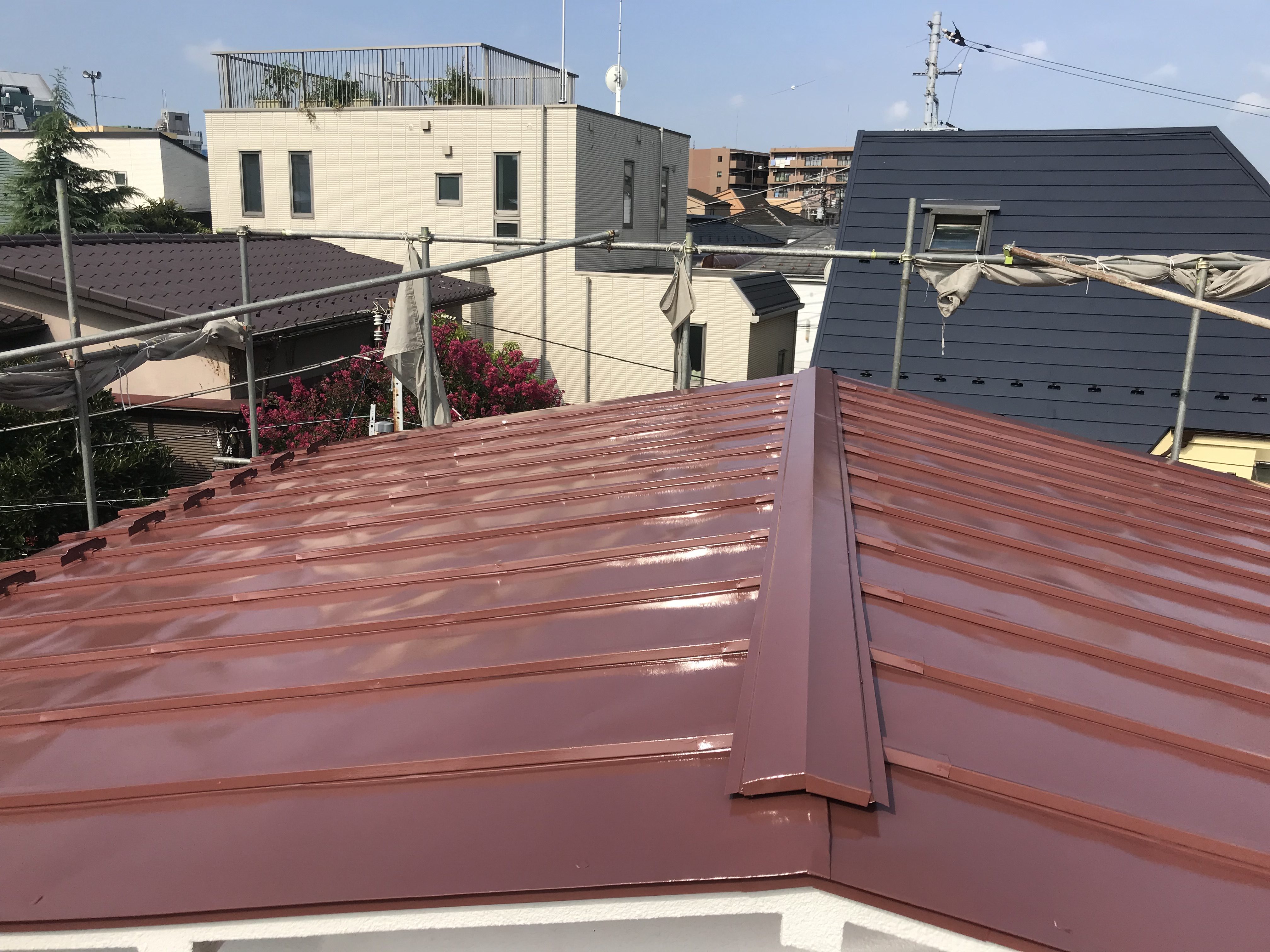 屋根塗装工事