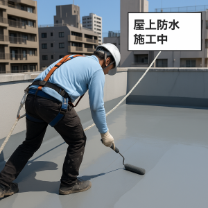 屋上防水　ビルメンテナンス　リリーフ住宅